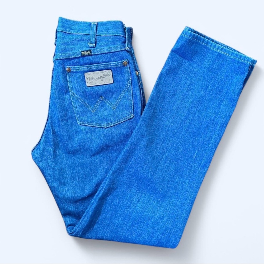 70s Wrangler Blue Jeans